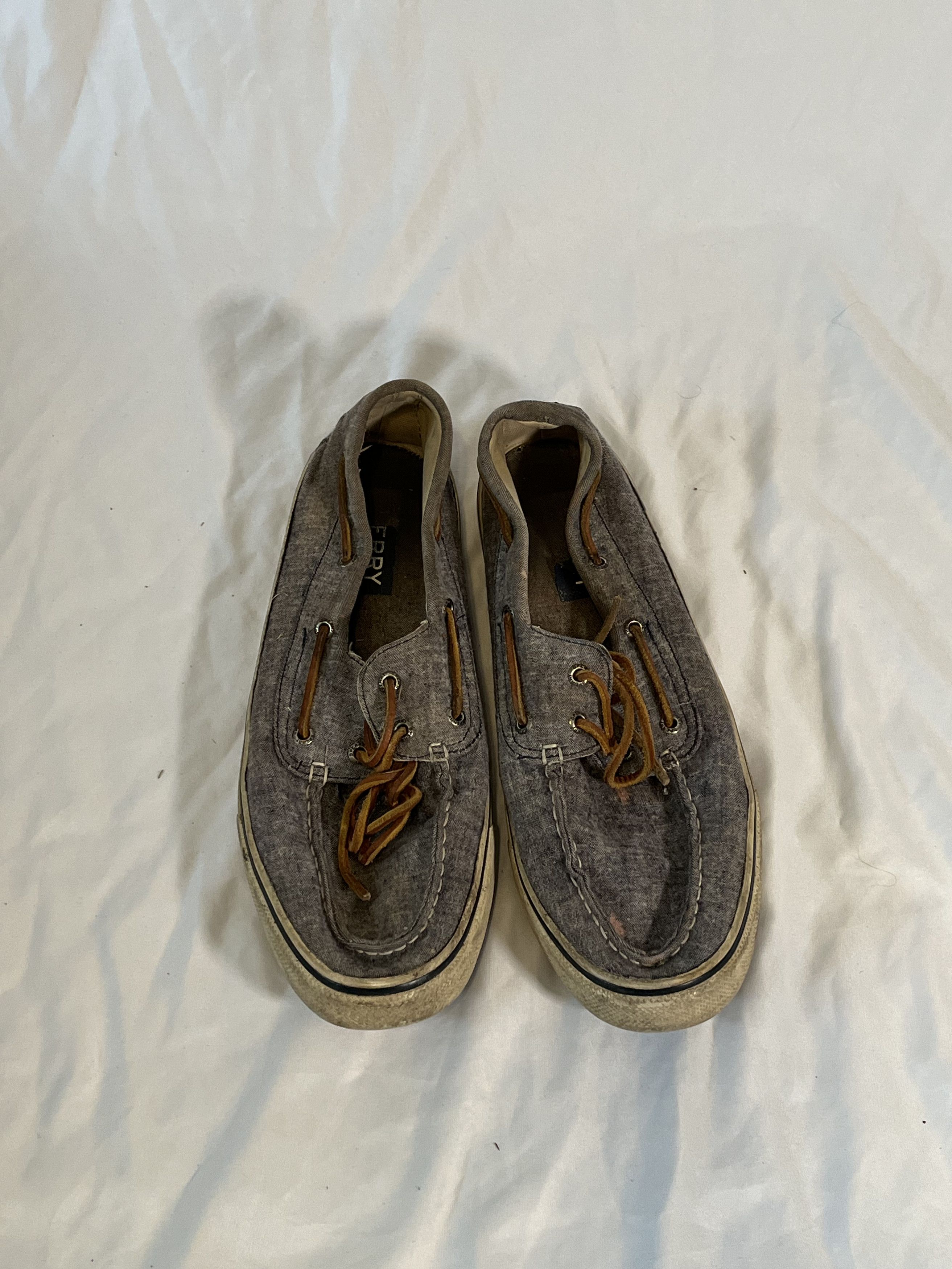 Sperry Canvas boat shoe Size US 11.5 / EU 44-45 - 2 Thumbnail