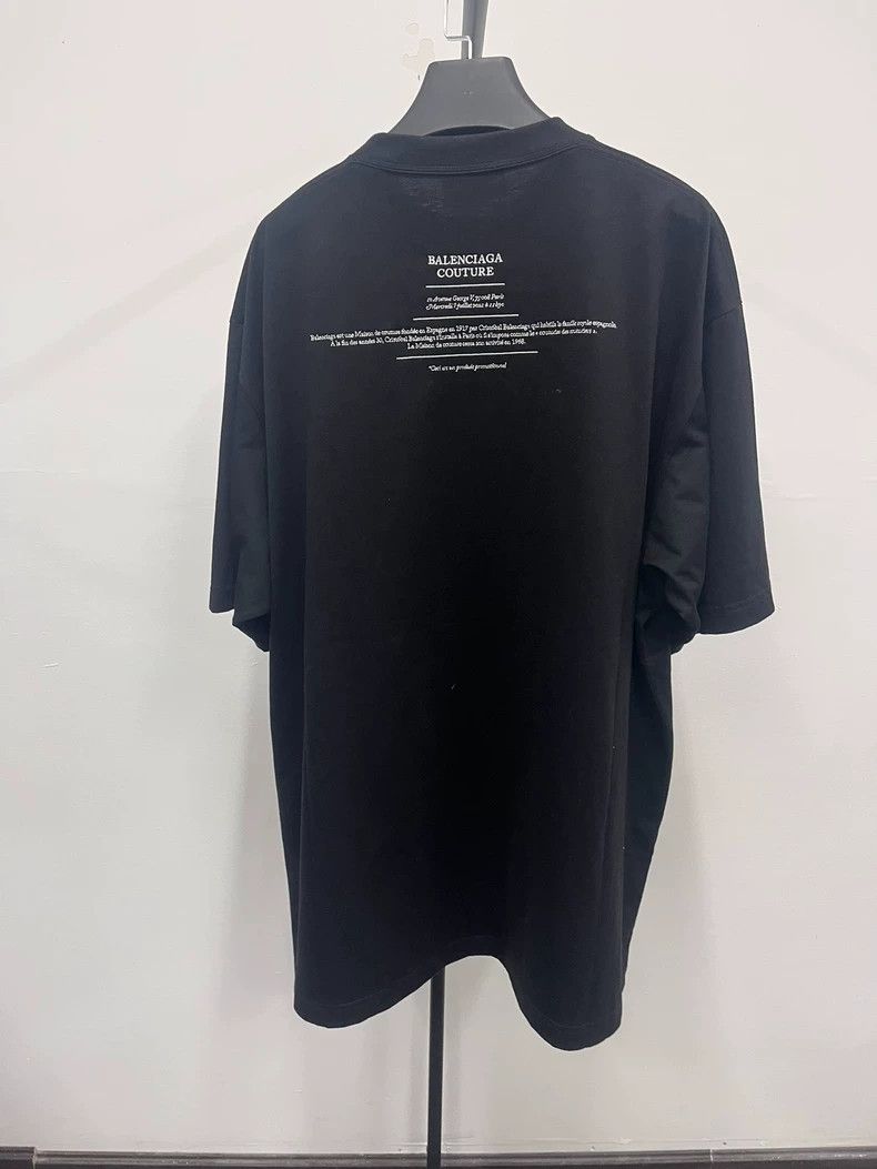 Balenciaga Balenciaga High-set embroidered Logo short sleeves 2503-Nex Size US XS / EU 42 / 0 - 2 Thumbnail
