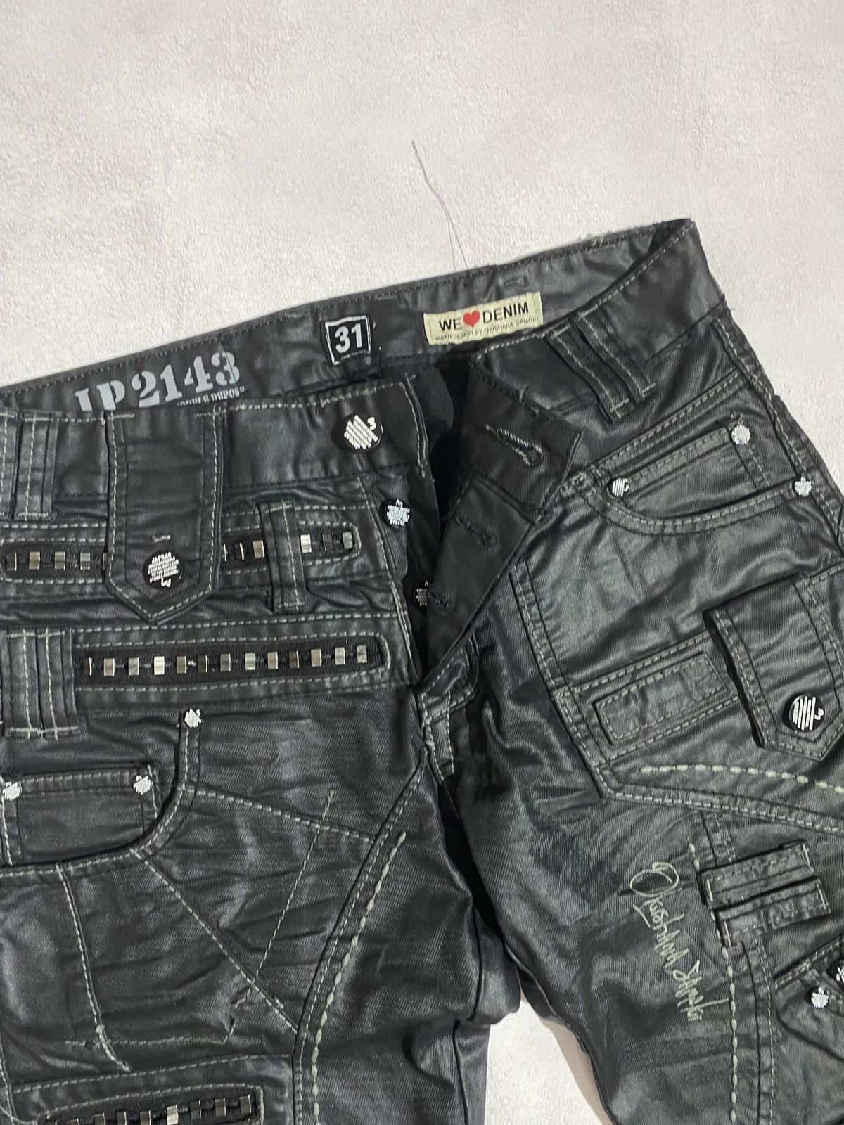 Japanese Brand Japrag Denim By Okishana Samoko Japanese Designer Vintage Size US 31 - 7 Thumbnail