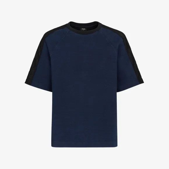 Fendi o1loc1c0824 T-Shirt in Blue Size US XS / EU 42 / 0 - 1 Preview