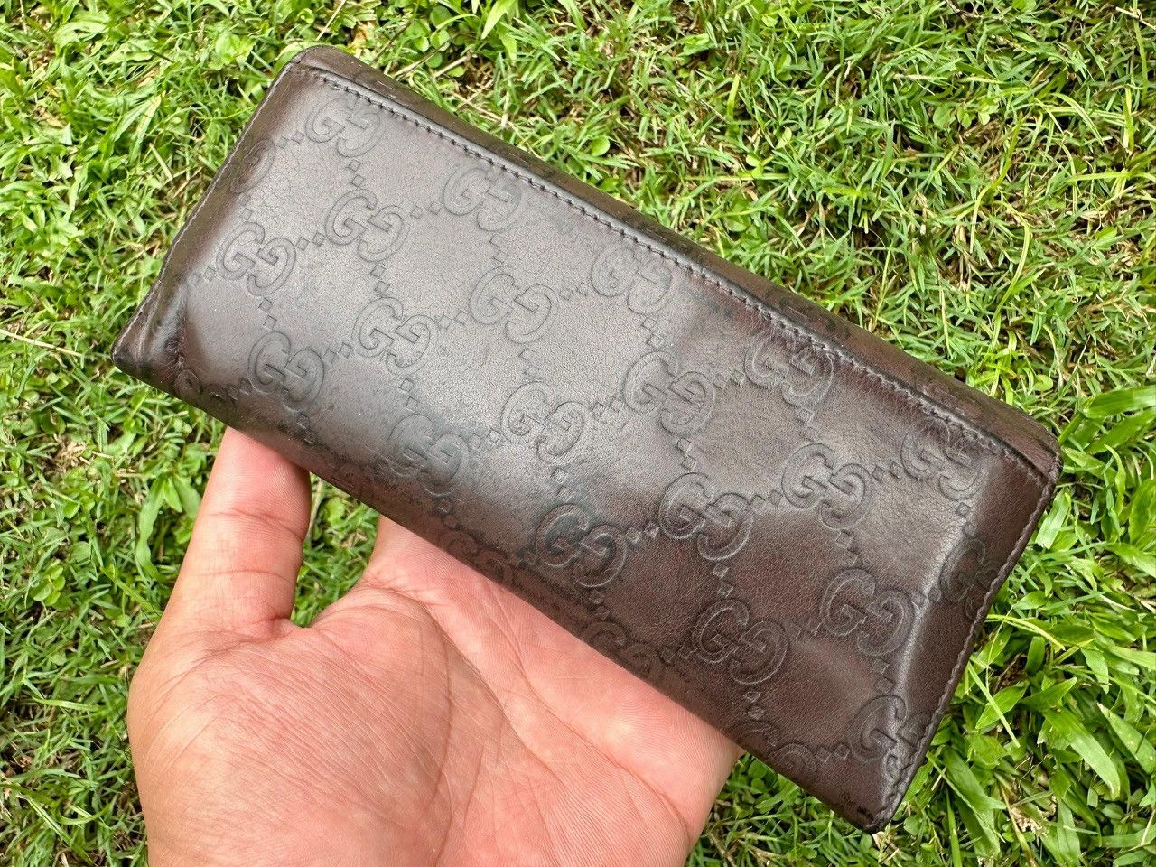 Gucci Authentic Gucci Guccisima Leather Long Wallet Size ONE SIZE - 2 Thumbnail