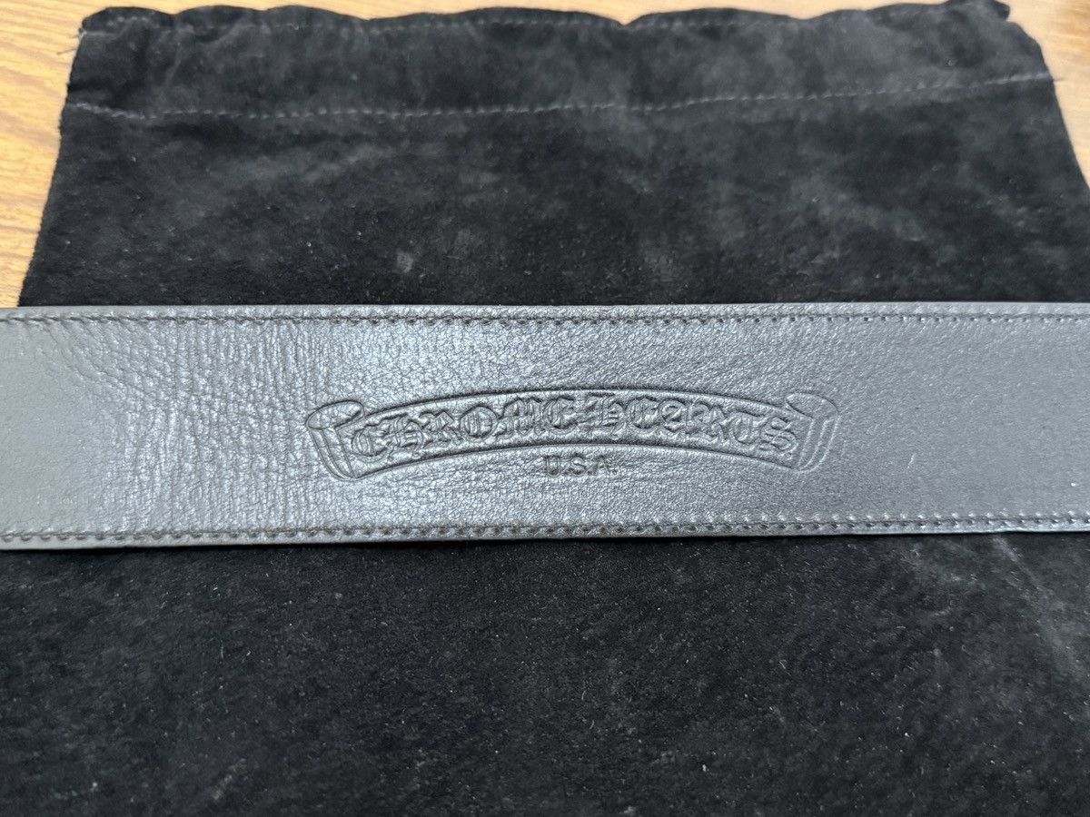 Chrome Hearts Chrome Hearts Leather Waist Belt 3-Piece Western Size 30 - 9 Thumbnail