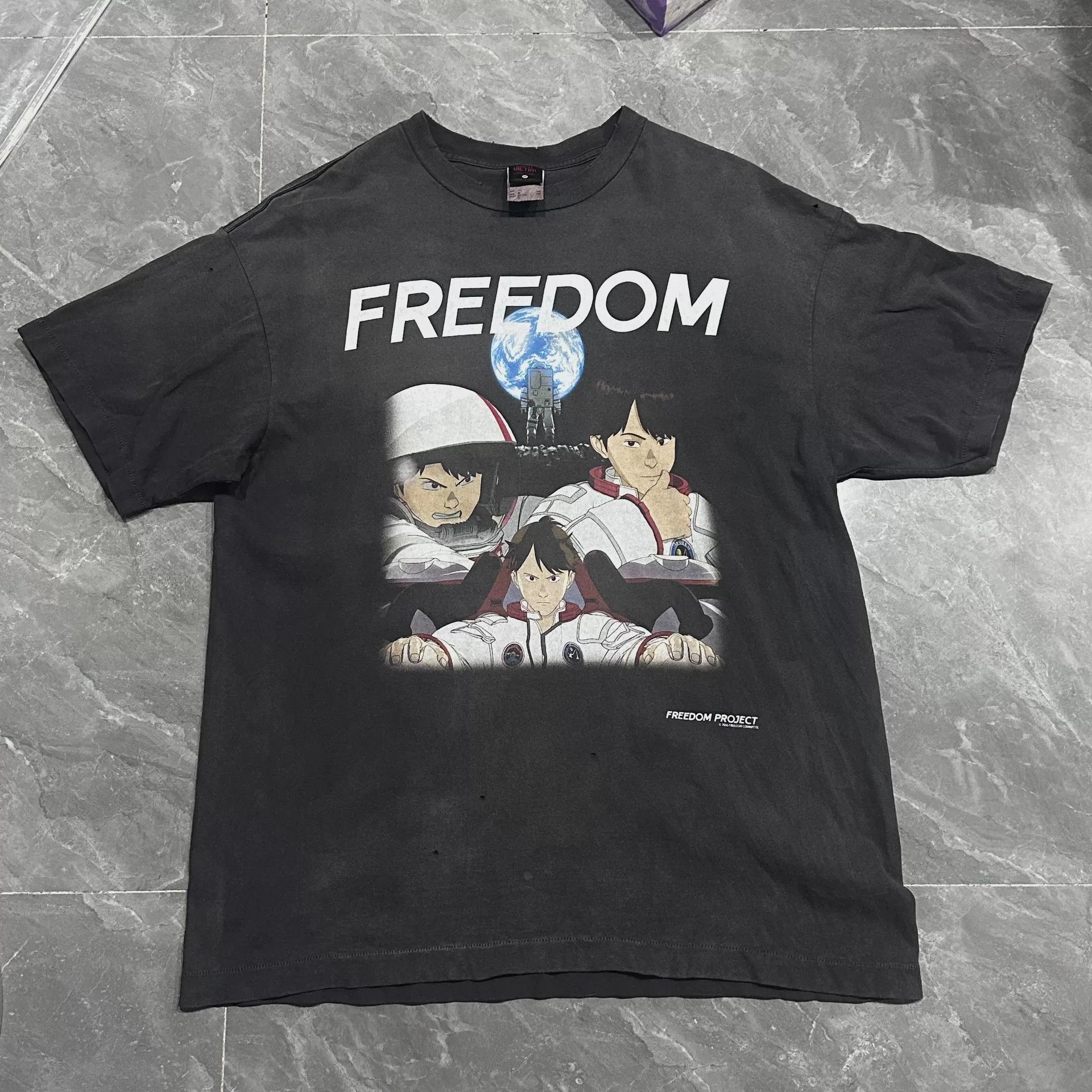 Saint Michael Saint Michael × Freedom Distressed Short Sleeve Size US XL / EU 56 / 4 - 1 Thumbnail