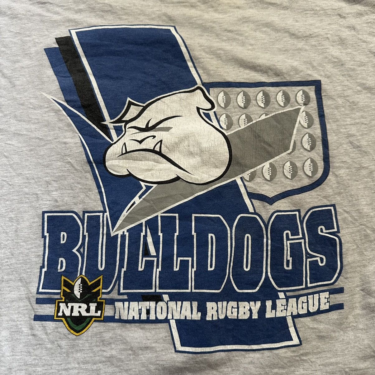 Vintage Vintage Bulldogs NRL Size US XL / EU 56 / 4 - 4 Thumbnail