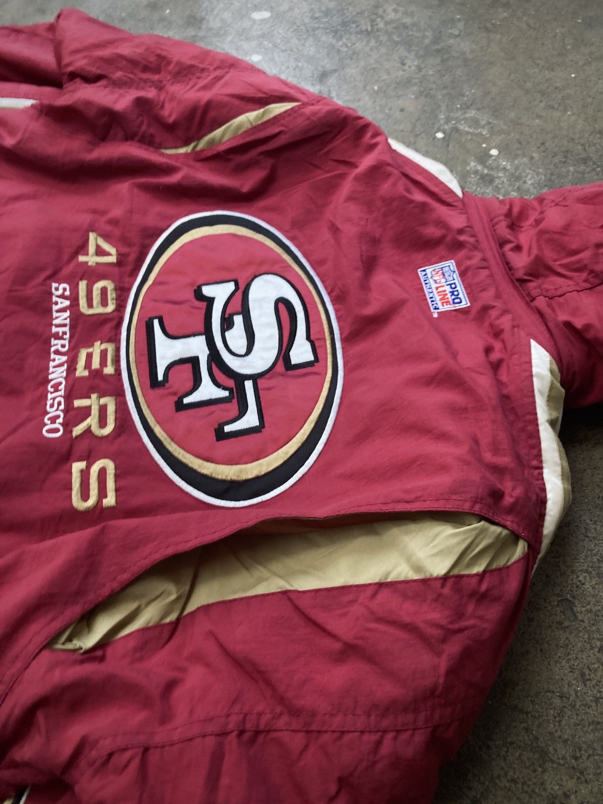 NFL × Vintage Vintage 90s Starter San Francisco 49ers Parka Size US L / EU 52-54 / 3 - 16 Thumbnail