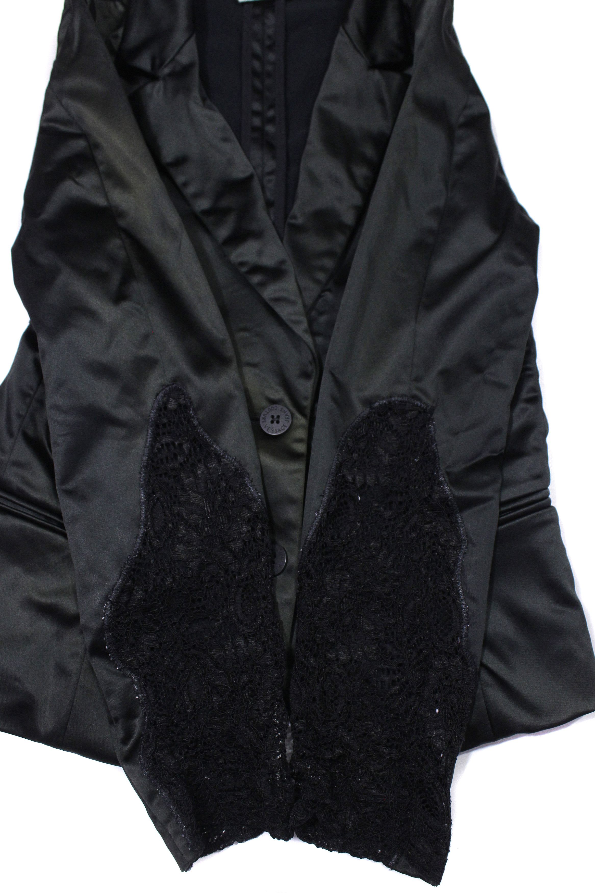 Versace Nylon Embroidered Blazer Vintage Size M / US 6-8 / IT 42-44 - 6 Thumbnail