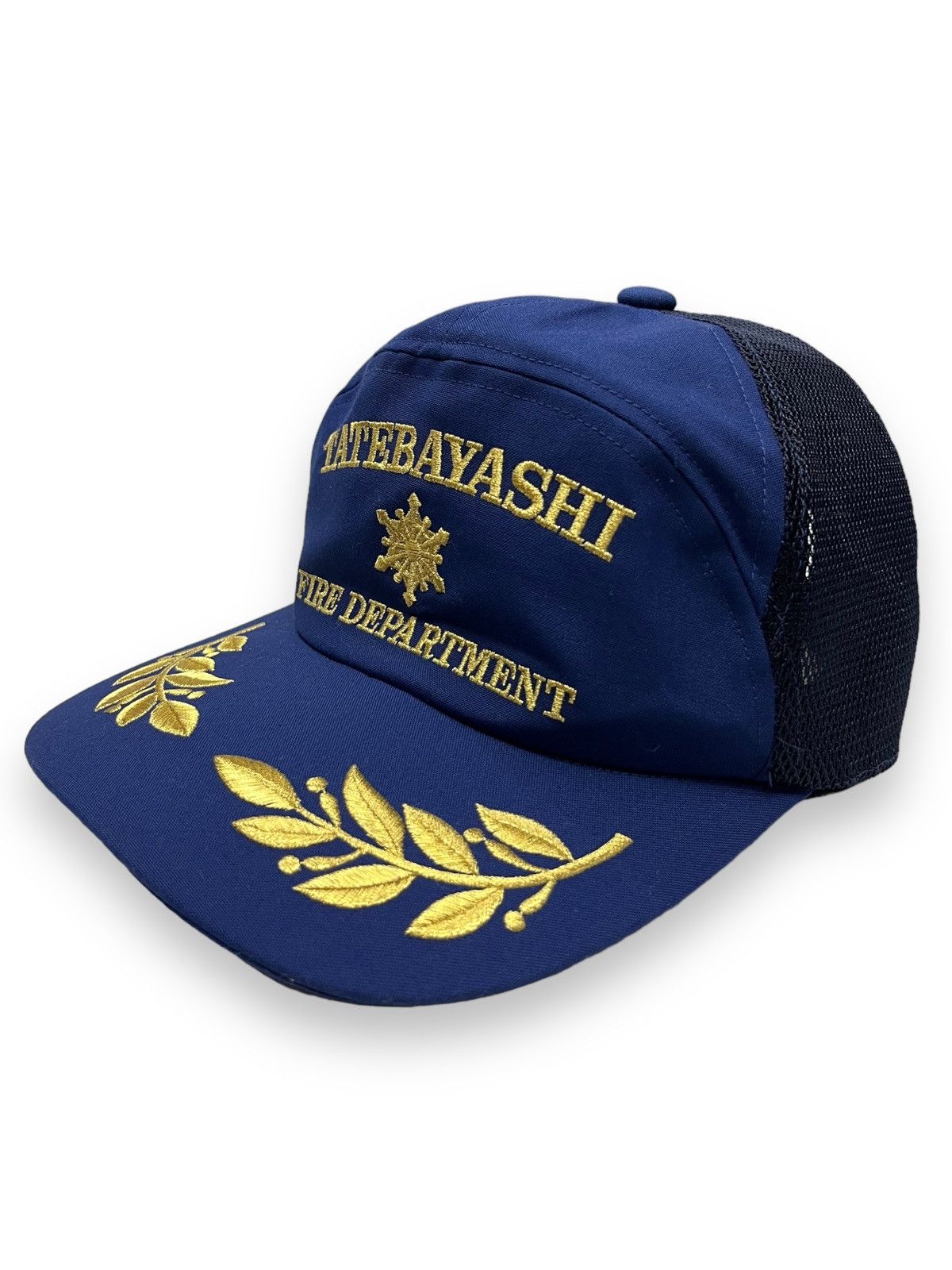 Edition Japan VINTAGE TATEBAYASHI JAPAN🔥FIRE DEPT. 7 Panel Trucker Hat Size ONE SIZE - 3 Thumbnail