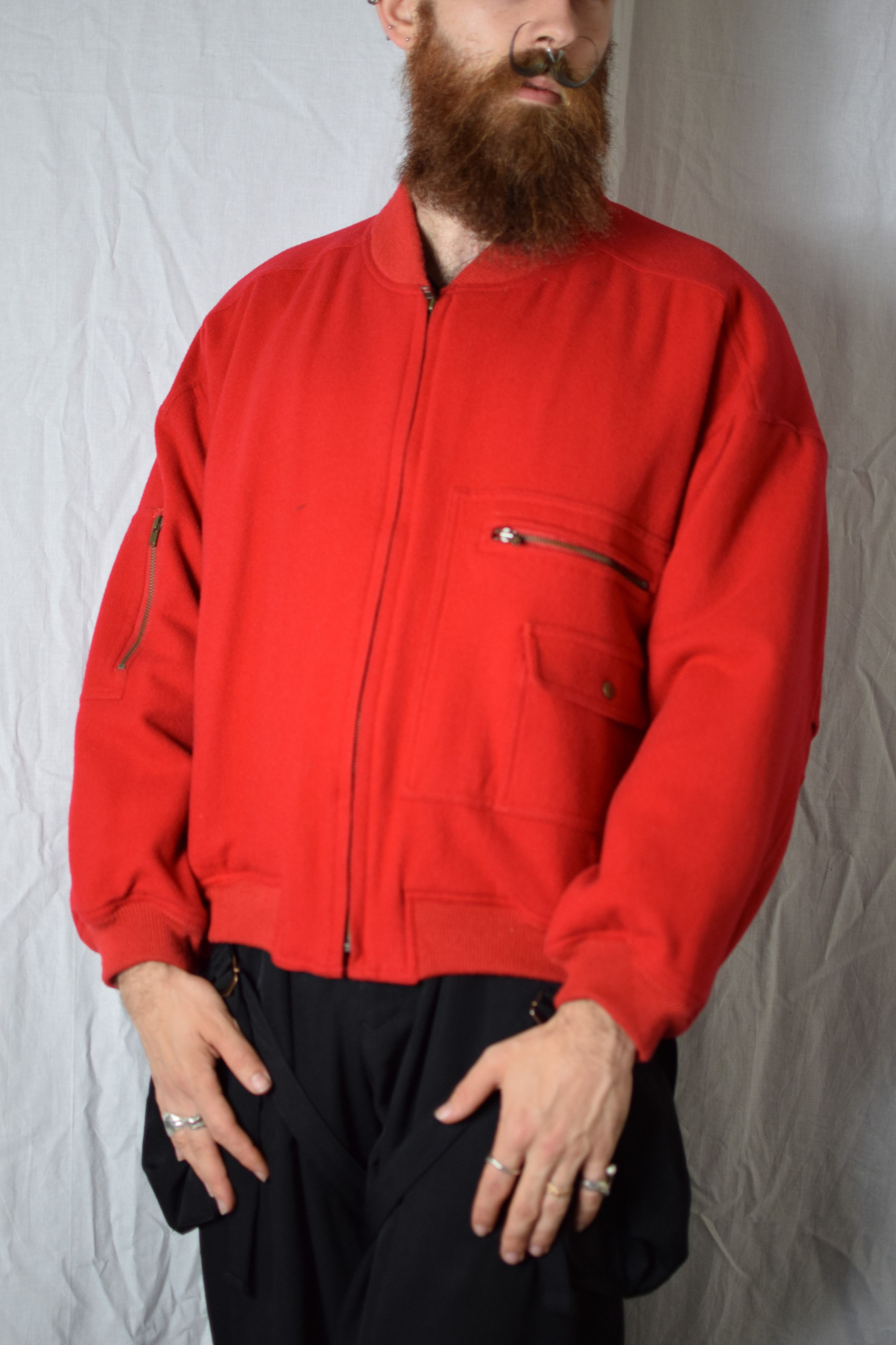 Issey Miyake Issey Miyake Sport Archive 80's Care Label Jacket - RG33248 Size US L / EU 52-54 / 3 - 5 Thumbnail