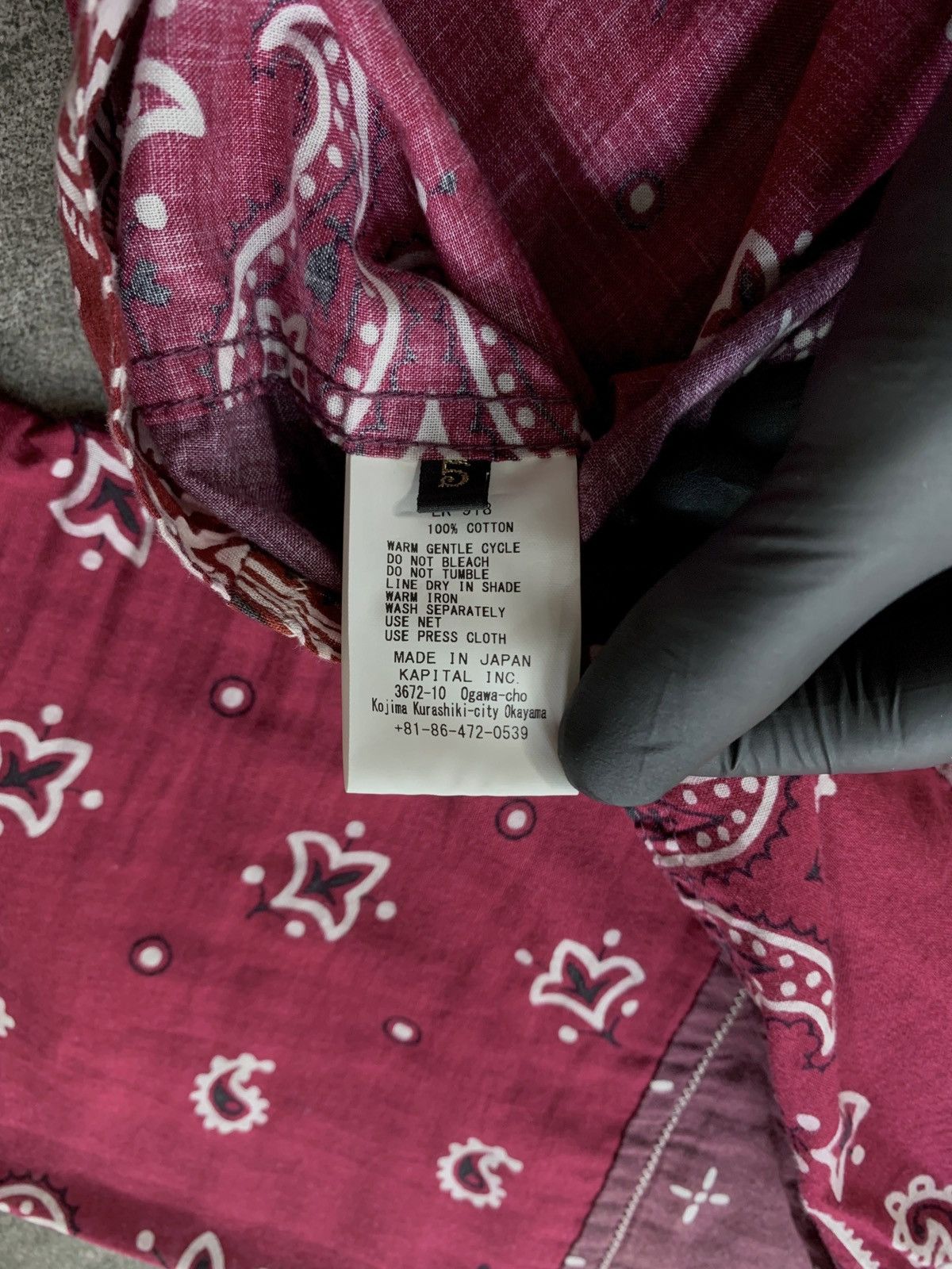 Kapital Kountry FREE TAX! Bandana Patchwork Light Jacket Size US XL / EU 56 / 4 - 9 Thumbnail