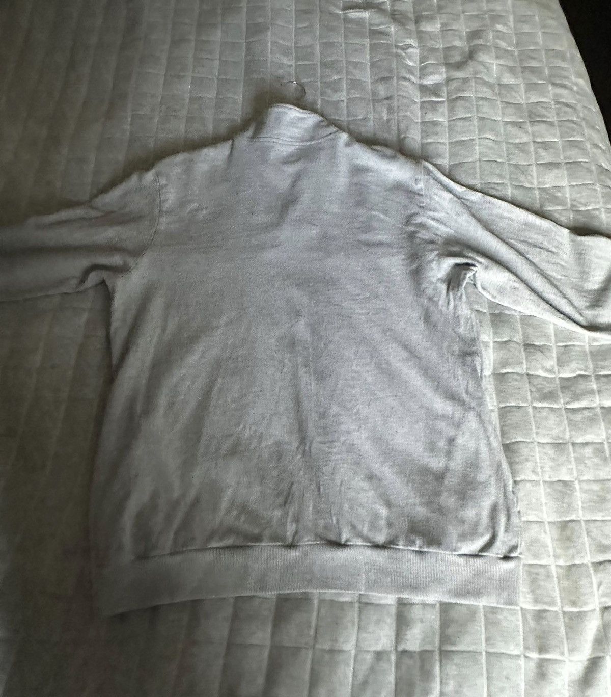 Supreme Supreme Logo Piping Half Zip Sweatshirt Ash Grey Size US L / EU 52-54 / 3 - 4 Thumbnail