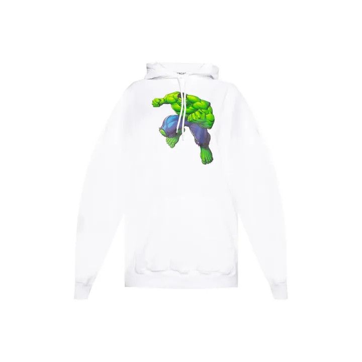 Balenciaga Balenciaga x MARVEL Casual Long Sleeve Hoodie 0079 Size XS / US 0-2 / IT 36-38 - 1 Thumbnail