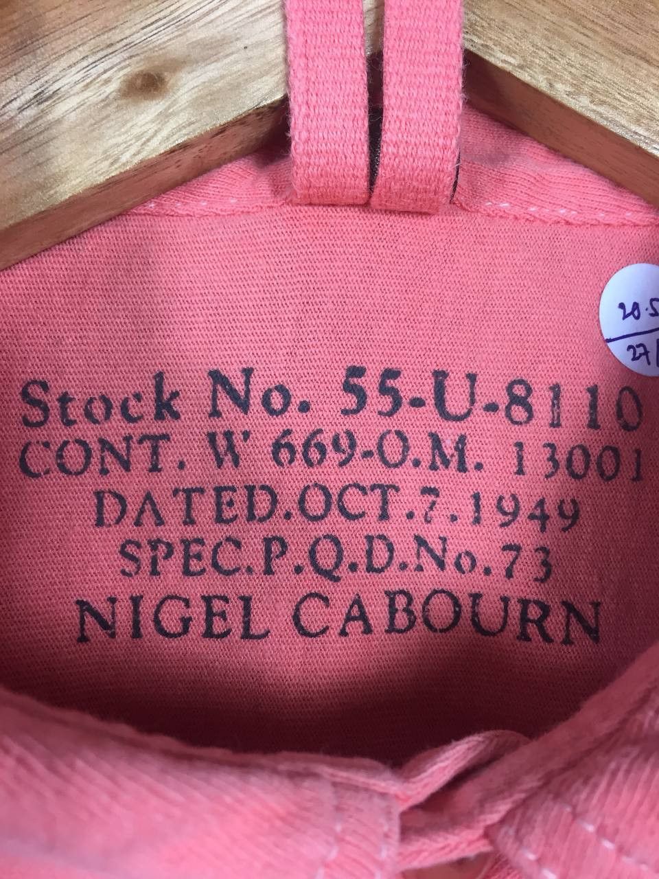 Nigel Cabourn × Vintage Nigel Cabourn Stock No 55 Big Pocket Made In Japan Polo Tee Size US M / EU 48-50 / 2 - 11 Thumbnail