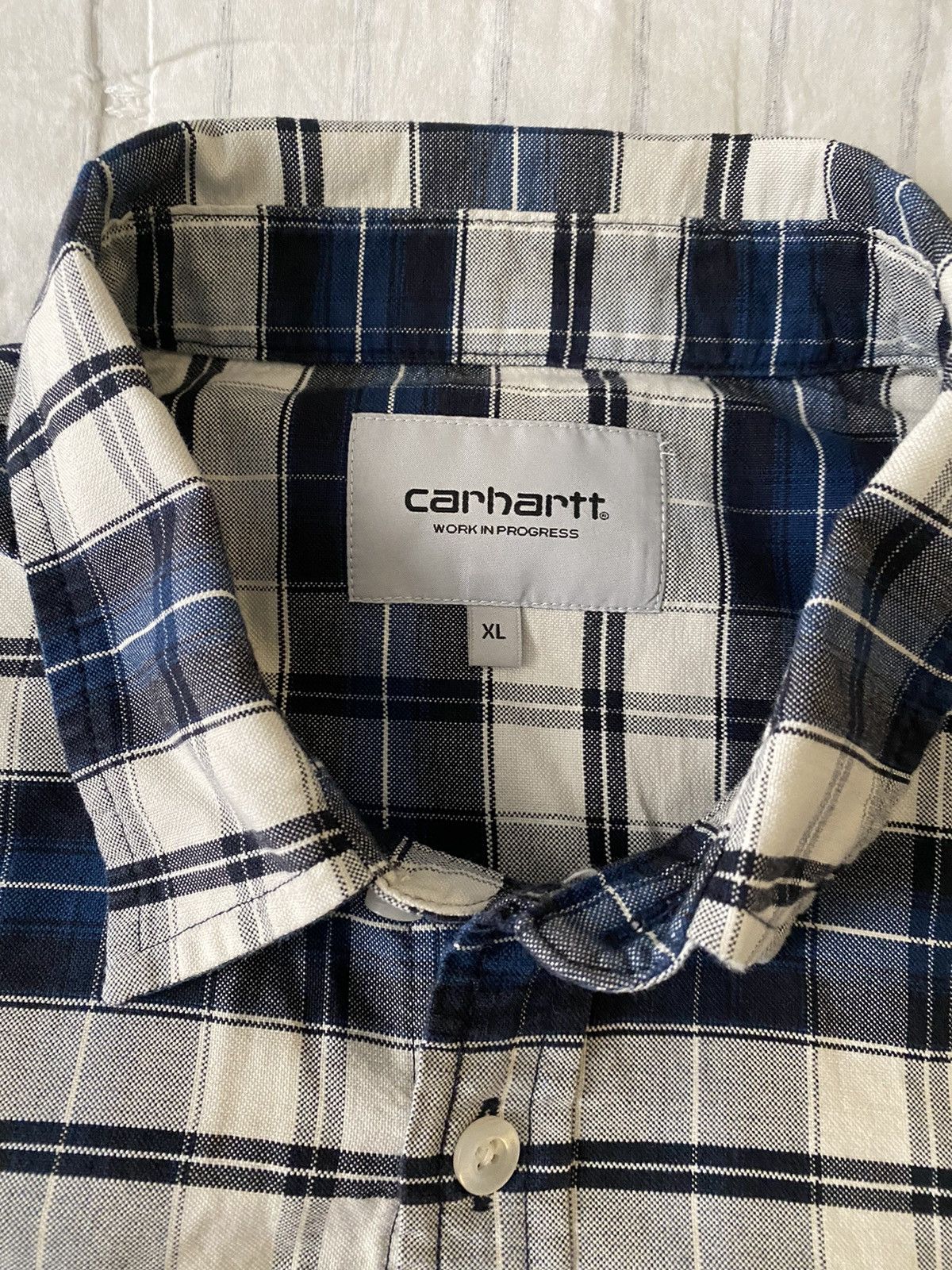 Carhartt Wip Carhartt WIP L/S Tarbell Check Shirt XL NWT Size US XL / EU 56 / 4 - 6 Thumbnail