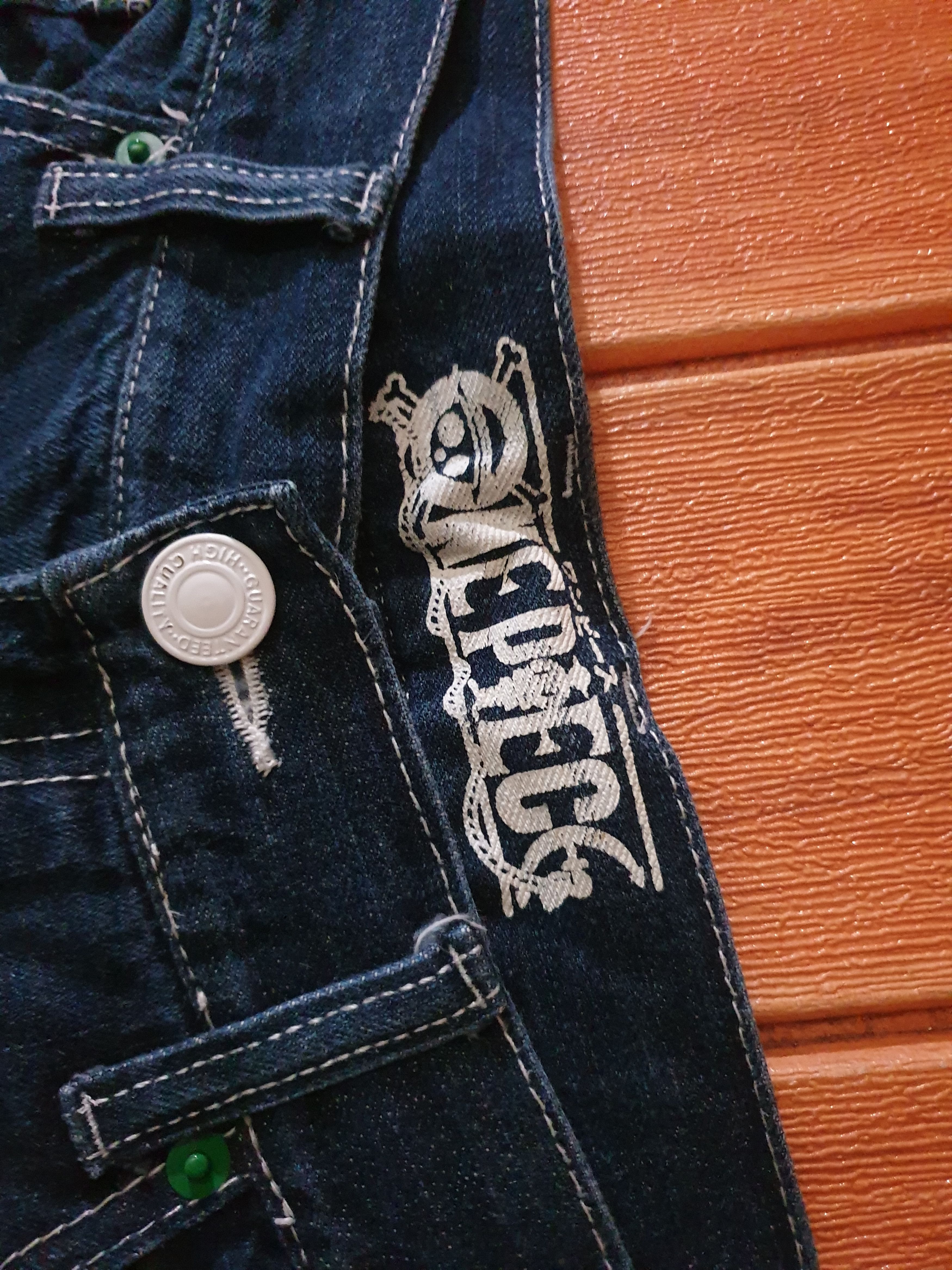 Japanese Brand 💥One piece Japanese anime denim jeans with Size US 32 / EU 48 - 2 Thumbnail