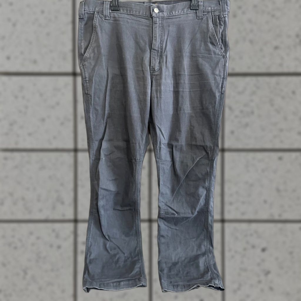 Carhartt Carhartt Jeans Size 40x32 Mens Gray Straight Utility 40 32 Gray Mens Straight Fits Relaxed Regular Front Centric? Size US 40 / EU 56 - 1 Thumbnail