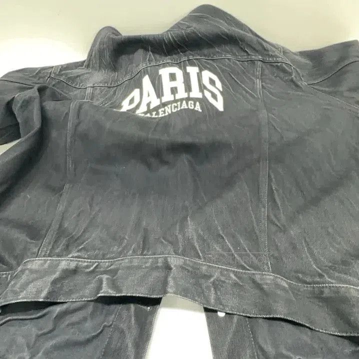 Balenciaga Balenciaga Black Long Sleeve Denim Jacket. Size US L / EU 52-54 / 3 - 9 Thumbnail