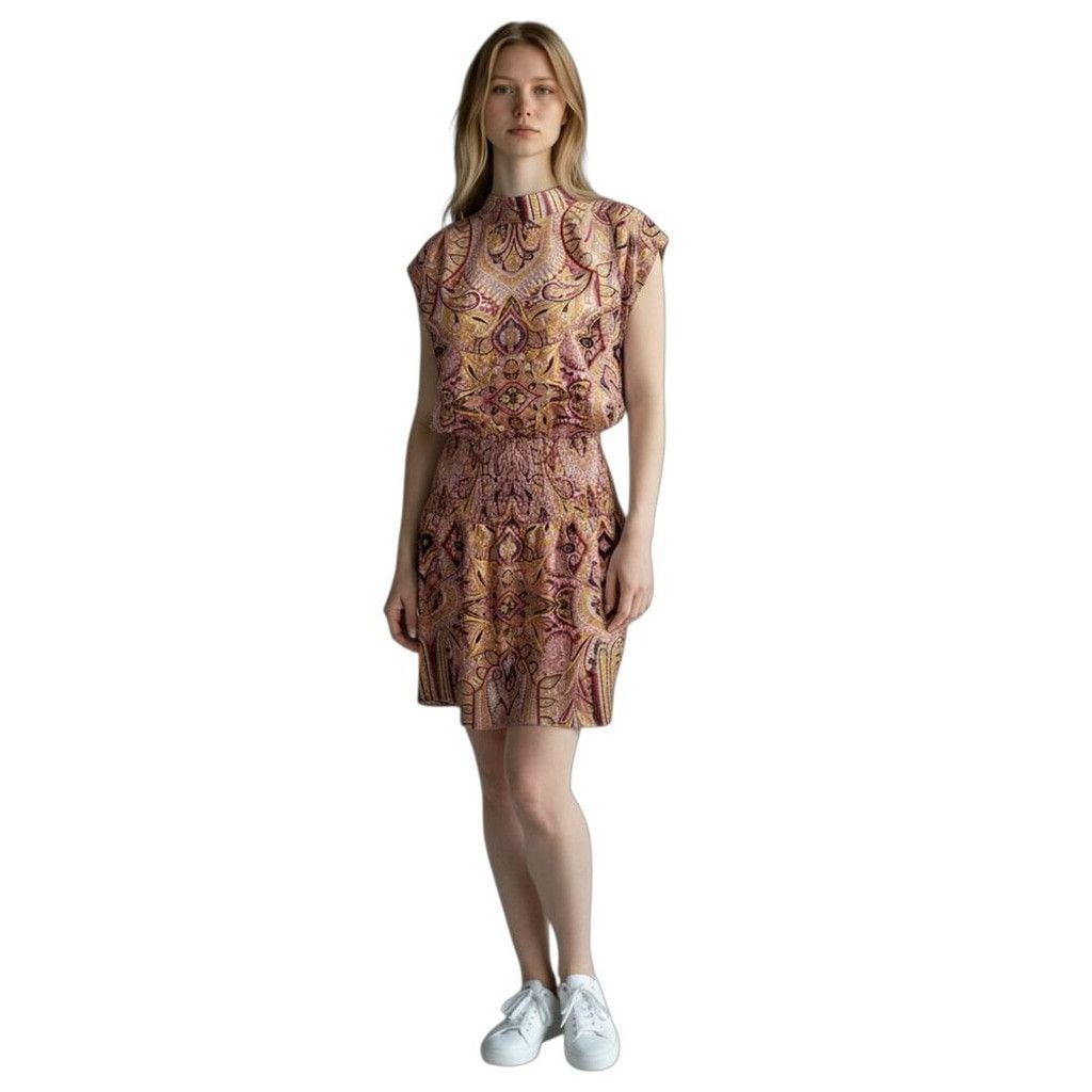 Express Express Womens Cap Sleeve Multicolor Paisley Dress Medium Size M / US 6-8 / IT 42-44 - 1 Thumbnail
