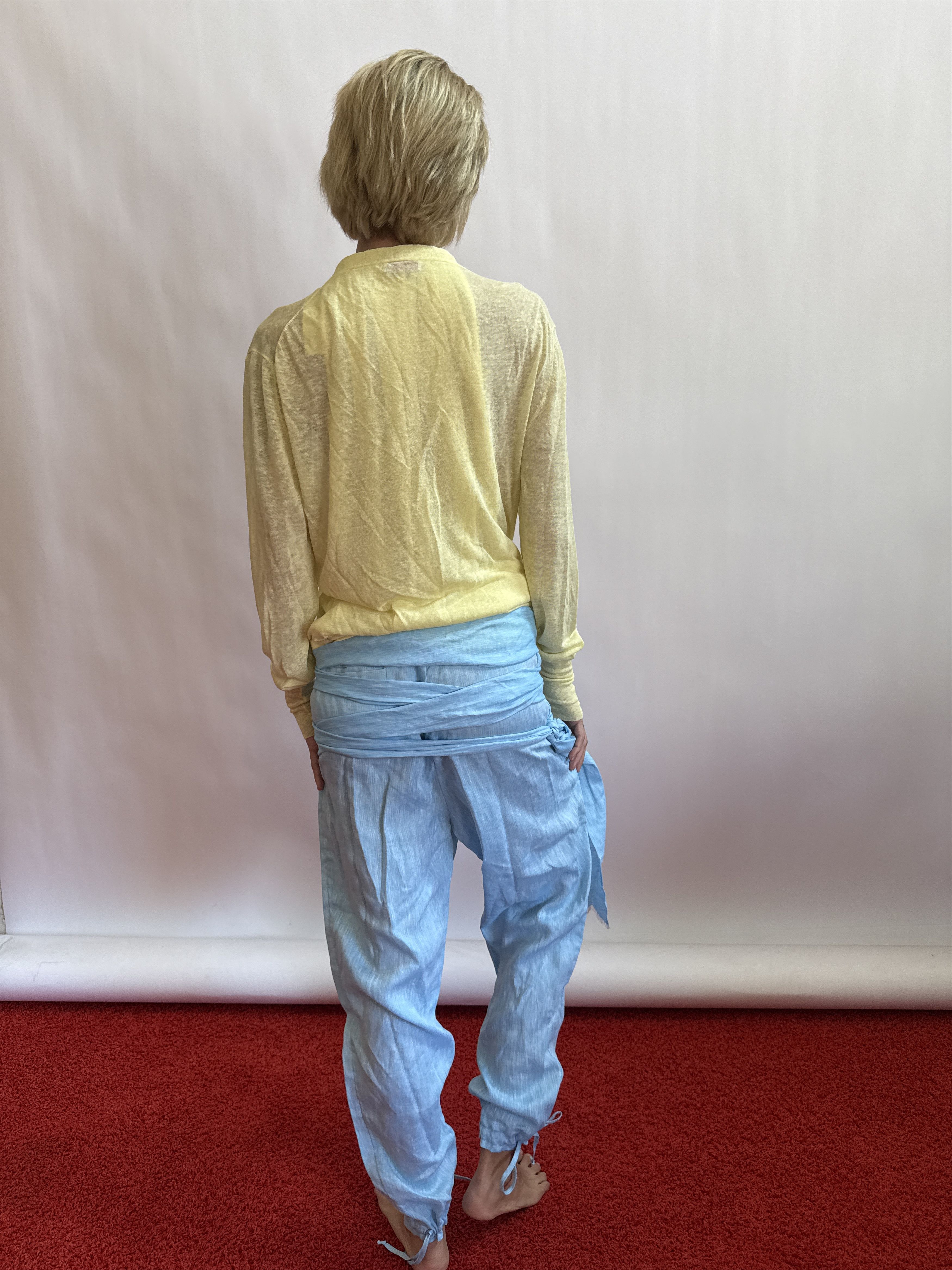 Vivienne Westwood 1/1 Sample INSANE SET Matching Linen Set S/S 2014 Size M / US 6-8 / IT 42-44 - 3 Thumbnail