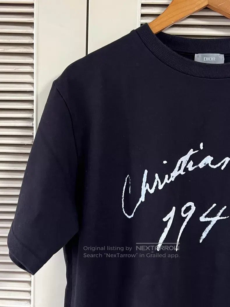 Dior Dior Black 1947 signature T-shirt Size US M / EU 48-50 / 2 - 4 Thumbnail