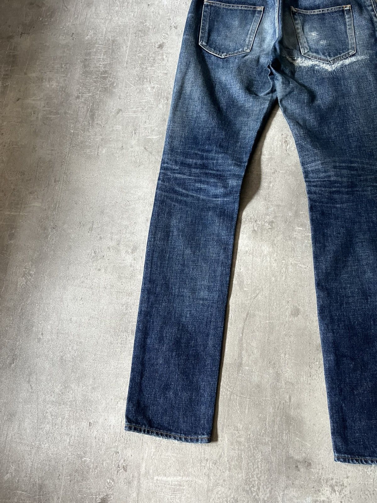 Saint Laurent Paris Saint Laurent A/W 18 washed distressed jeans Size US 30 / EU 46 - 12 Thumbnail