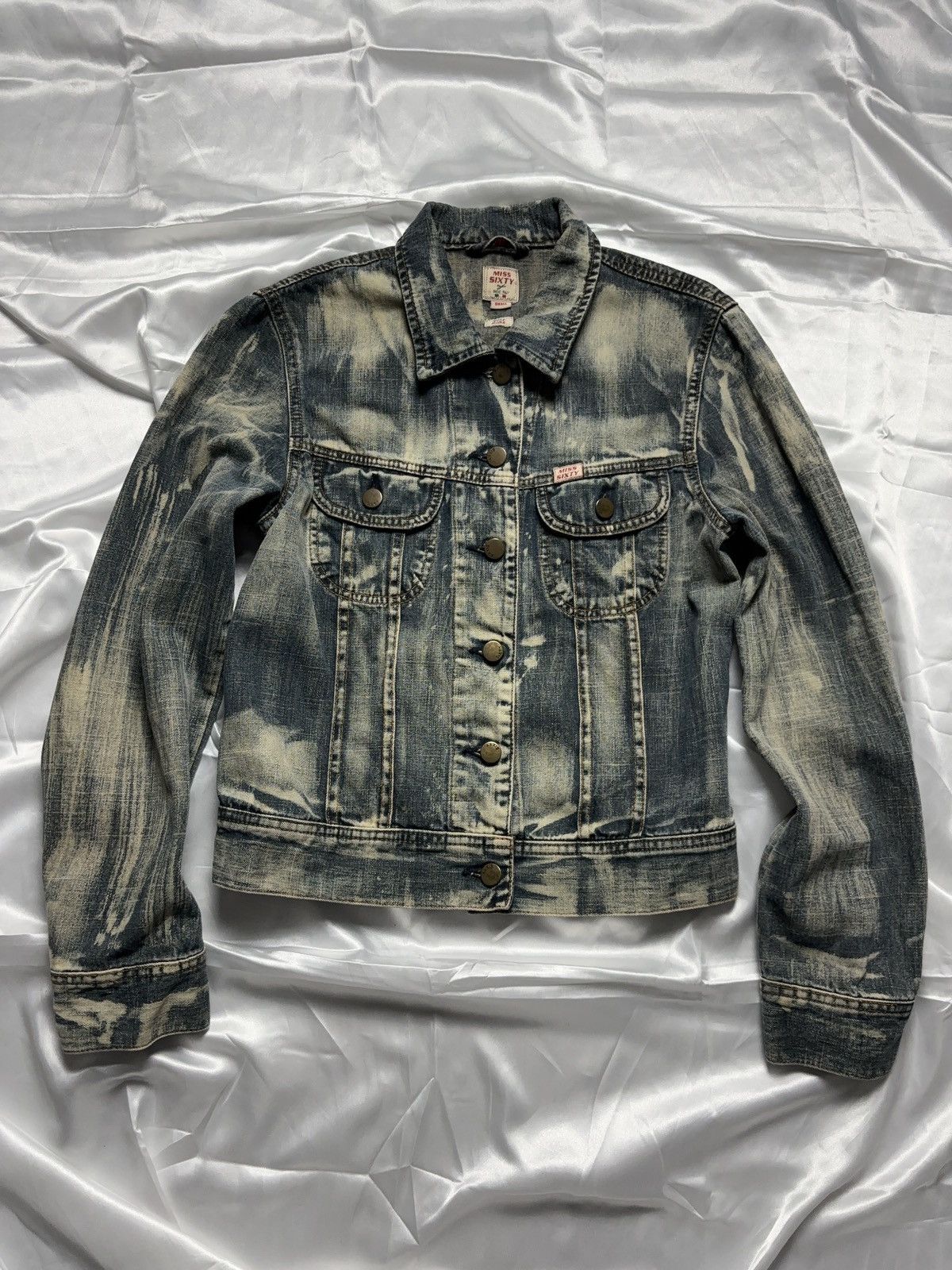 Rare Miss Sixty washed denim jacket blazer