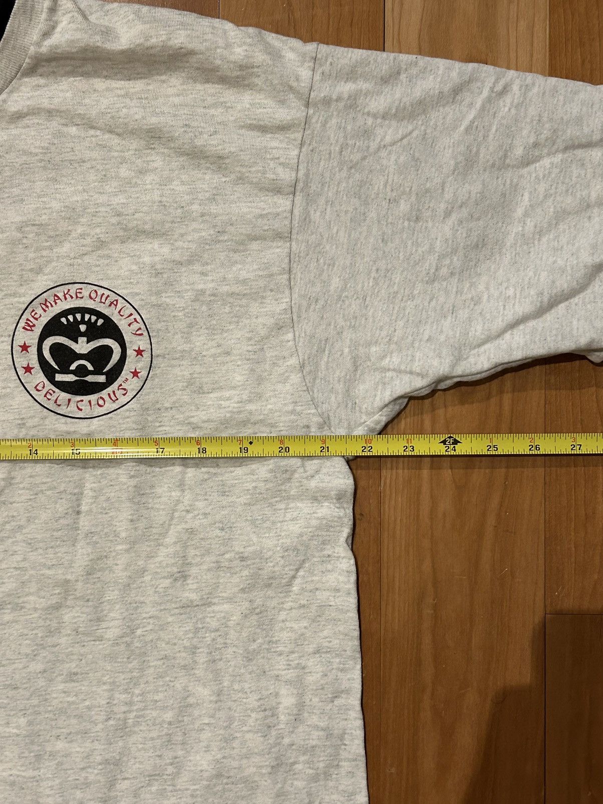 Fruit Of The Loom × Vintage Vintage 90s Graphic Tshirt Size US XL / EU 56 / 4 - 6 Thumbnail
