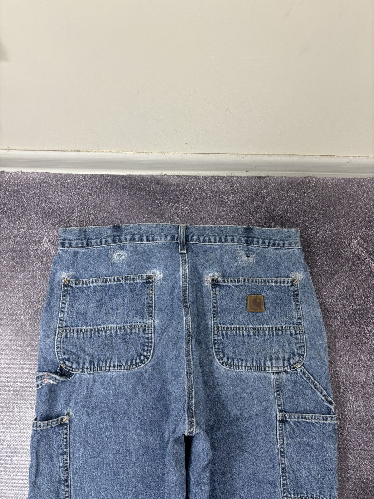 Carhartt Vintage Carhartt Dungaree Fit Y2K Workwear Denim Baggy Jeans Size US 36 / EU 52 - 6 Thumbnail