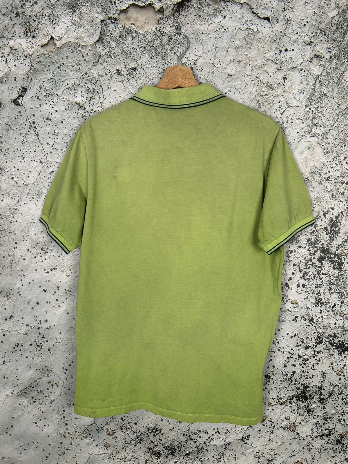 Stone Island Stone Island Polo Tee Streetwear Designer Hype Size US XL / EU 56 / 4 - 4 Thumbnail