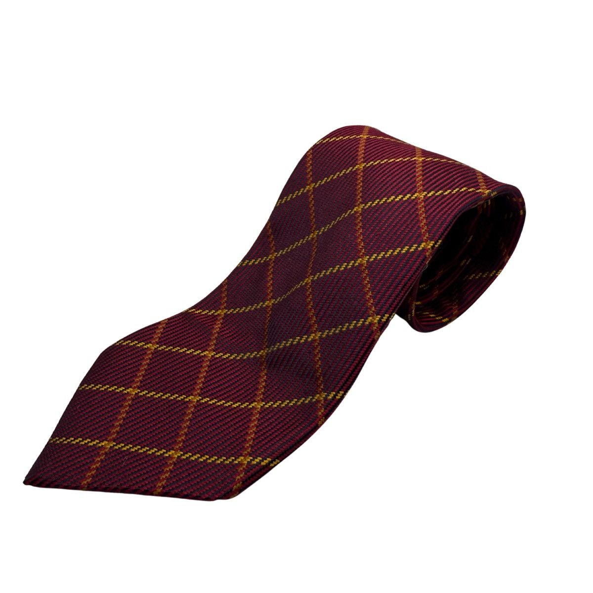 Other Harry & Sons Silk Tie,Burgundy/Navy, Made in Italy, Like New Size ONE SIZE - 1 Thumbnail