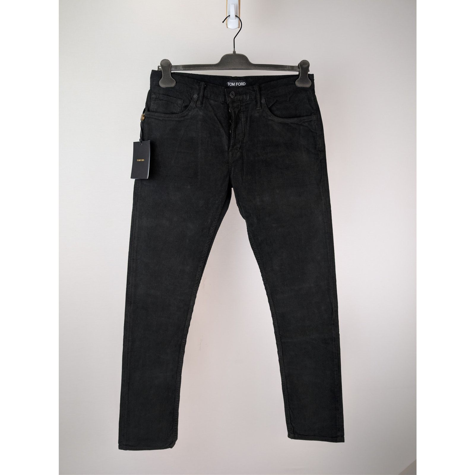 Tom Ford o1rshd1 Vintage Slim-Fit Denim Jeans in Black Washed Size US 34 / EU 50 - 1 Thumbnail