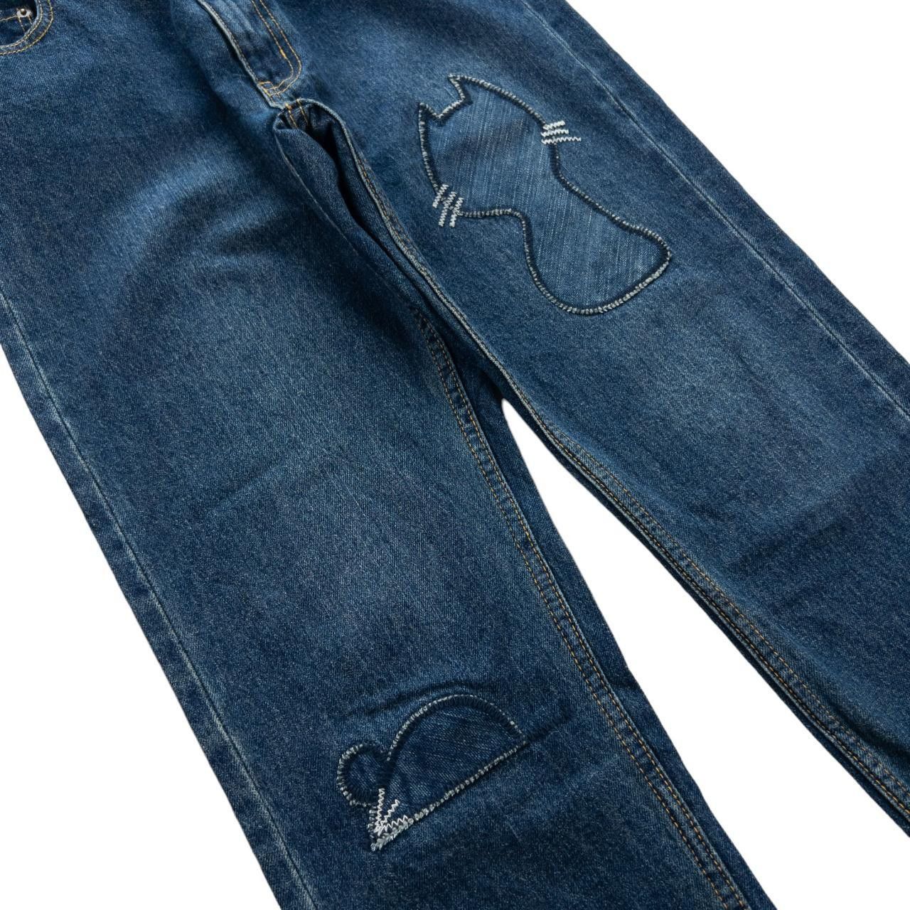 Issey Miyake Vintage Ne-Net by Issey Miyake Cat Patch Jeans Size W30 Size US 30 / EU 46 - 6 Thumbnail