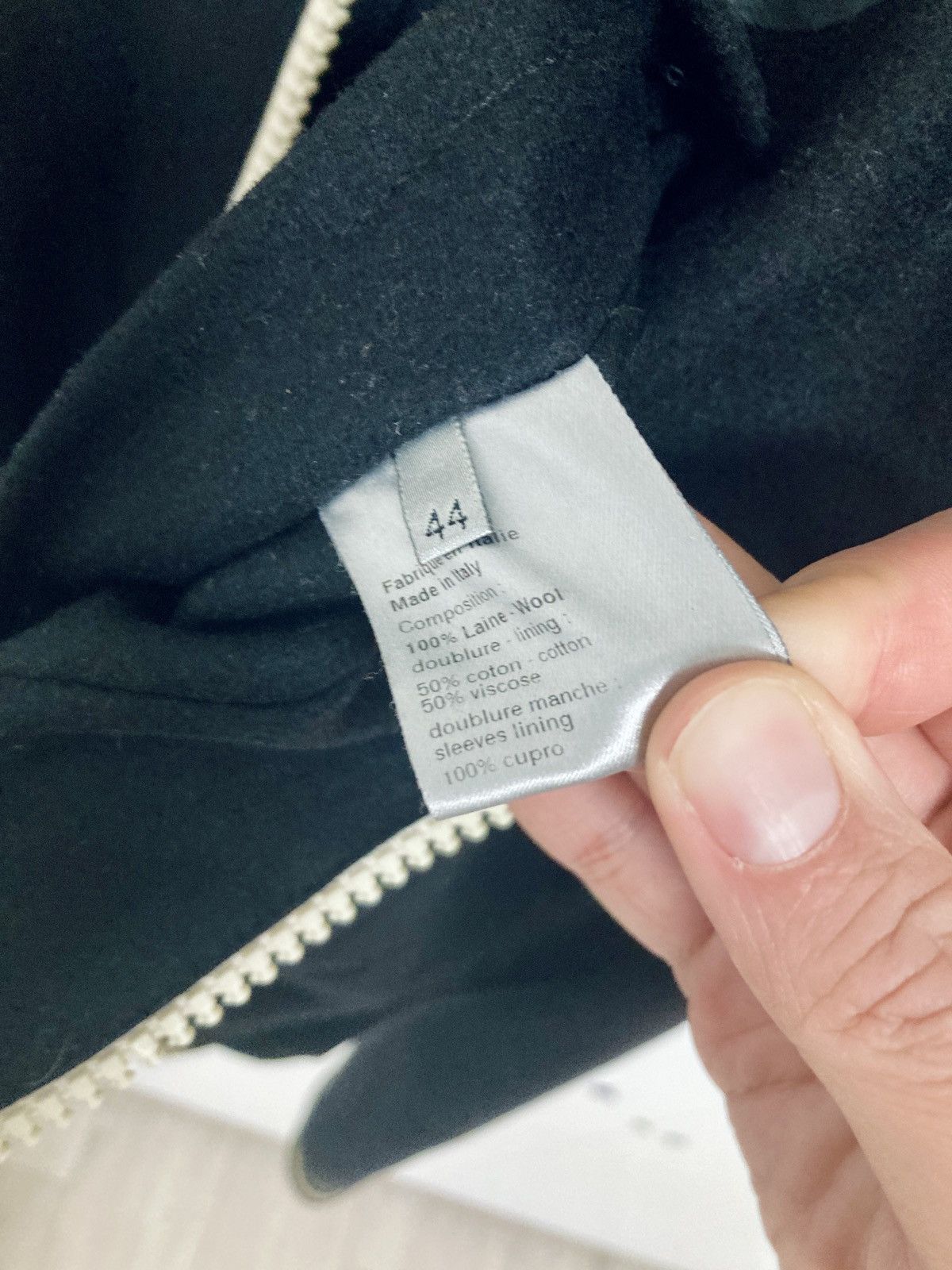 Hedi Slimane DIOR HOMME BY HEDI SLIMANE FW05 WOOL VARSITY BASEBALL JACKET Size US S / EU 44-46 / 1 - 8 Thumbnail