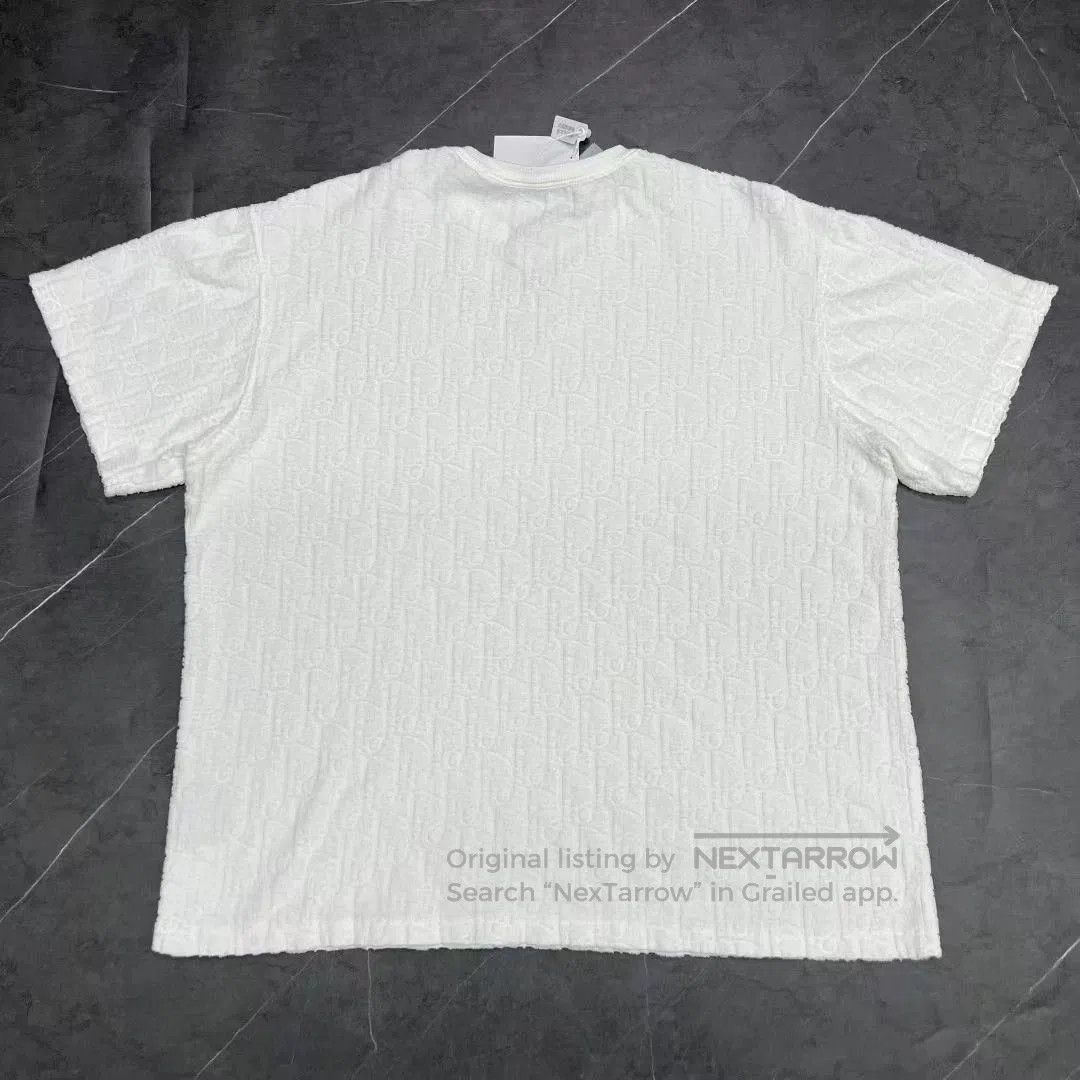 Dior dior logo short sleeve t-shirt white. Size US XXL / EU 58 / 5 - 2 Thumbnail