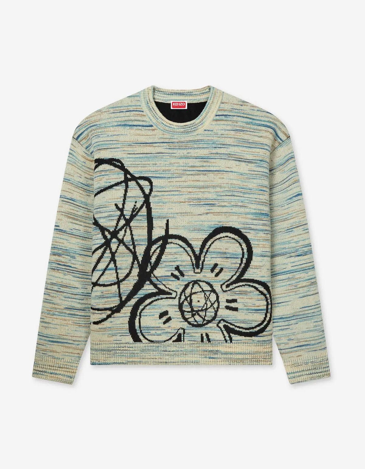 Kenzo Kenzo x Futura 2000 Reversible Wool Jumper Size US M / EU 48-50 / 2 - 4 Thumbnail