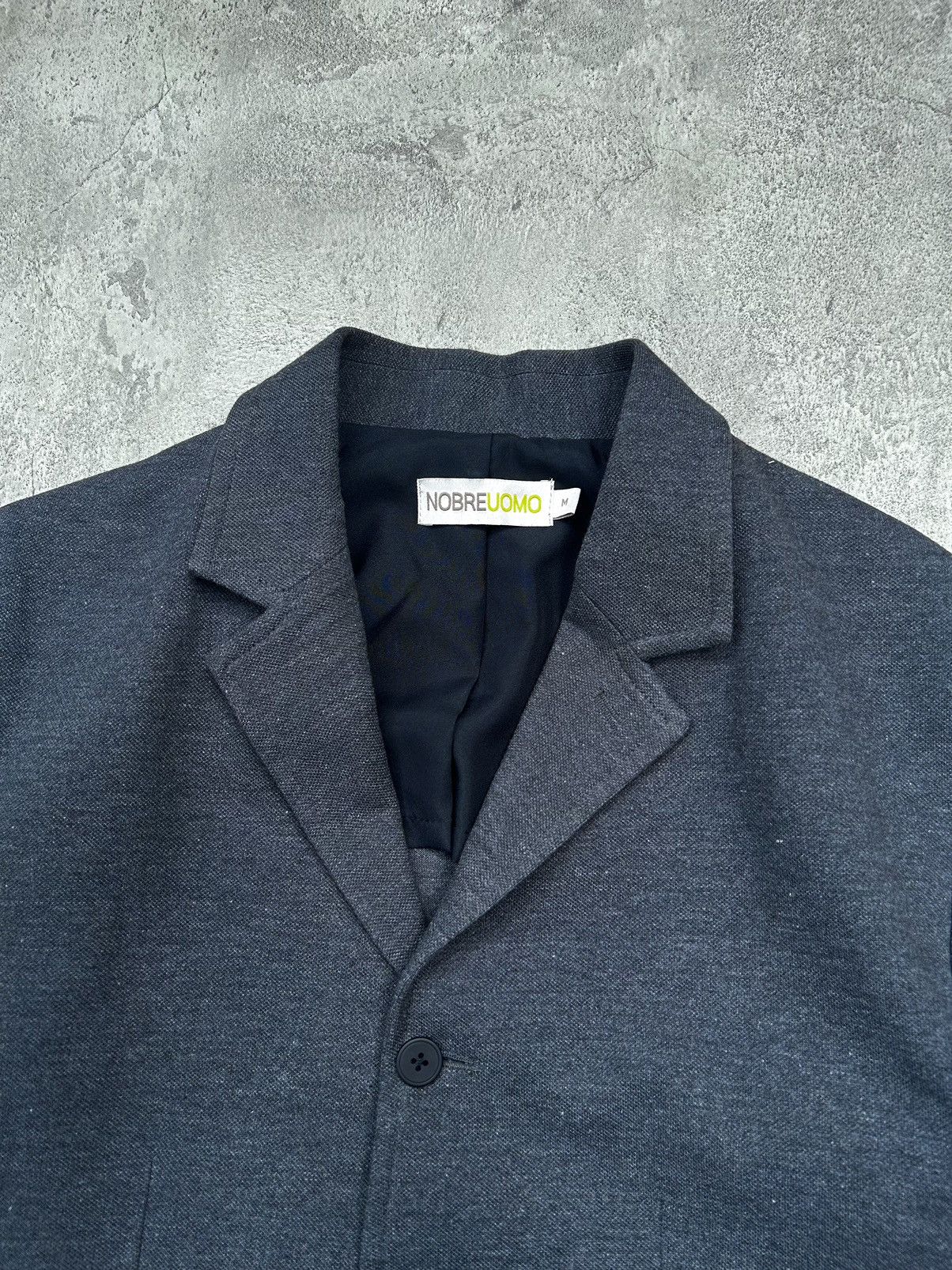 Japanese Brand NOBREUOMO Elbow Patch Blazer Size US XS / EU 42 / 0 - 3 Thumbnail