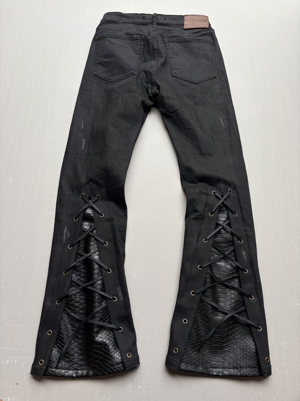 GOA GOA laced-up flare jeans Size US 26 / EU 42 - 2 Thumbnail