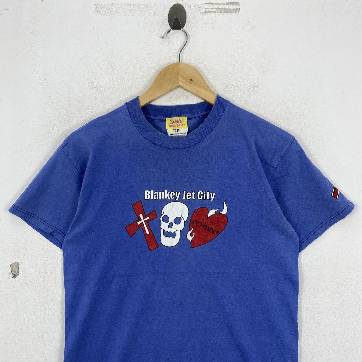 Band Tees Vtg 90s Blankey Jet City Skunk Tag Japan Rock Band Shirt S Size US S / EU 44-46 / 1 - 3 Thumbnail
