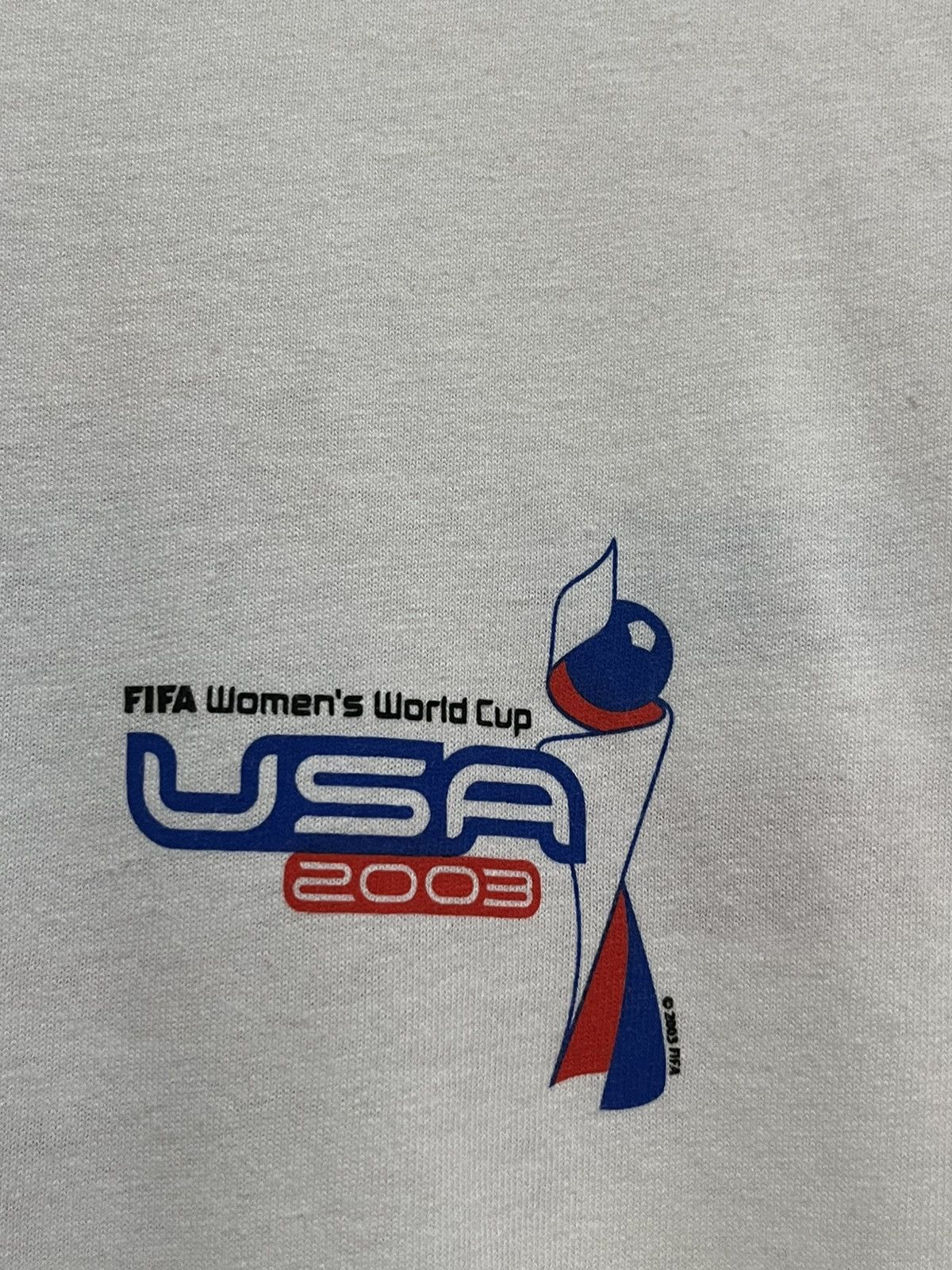 Gildan × Vintage Vintage 2003 Fifa Women’s World Cup T Shirt Size US XL / EU 56 / 4 - 5 Thumbnail