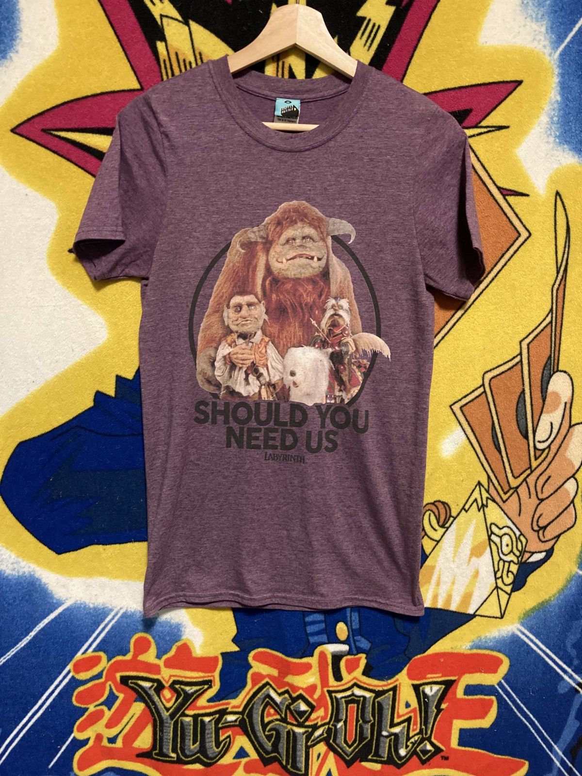 Vintage Truffle Shuffle Labyrinth Should You need us shirt Size US S / EU 44-46 / 1 - 1 Thumbnail