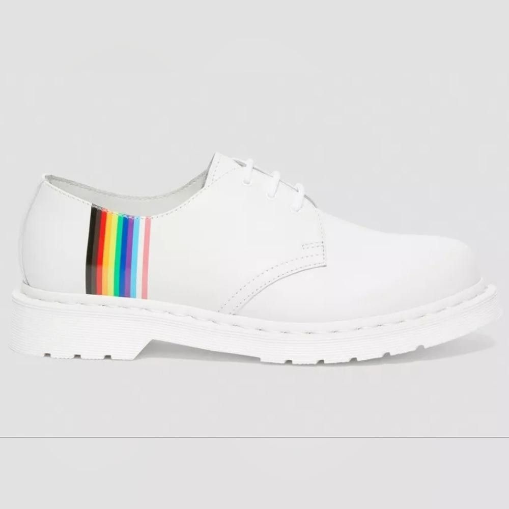 Dr. Martens DR. MARTENS 1461 For Pride Smooth Leather Oxford Shoes Size US 11 / IT 41 - 2 Thumbnail