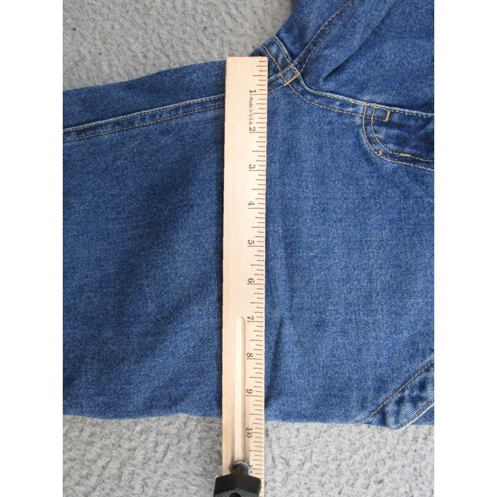 Vintage VINTAGE Y2K rue21 Baggy Wide Leg Carpenter Jeans Women's Size 2 Skater Grunge Blue Size 26" / US 2 / IT 38 - 7 Thumbnail