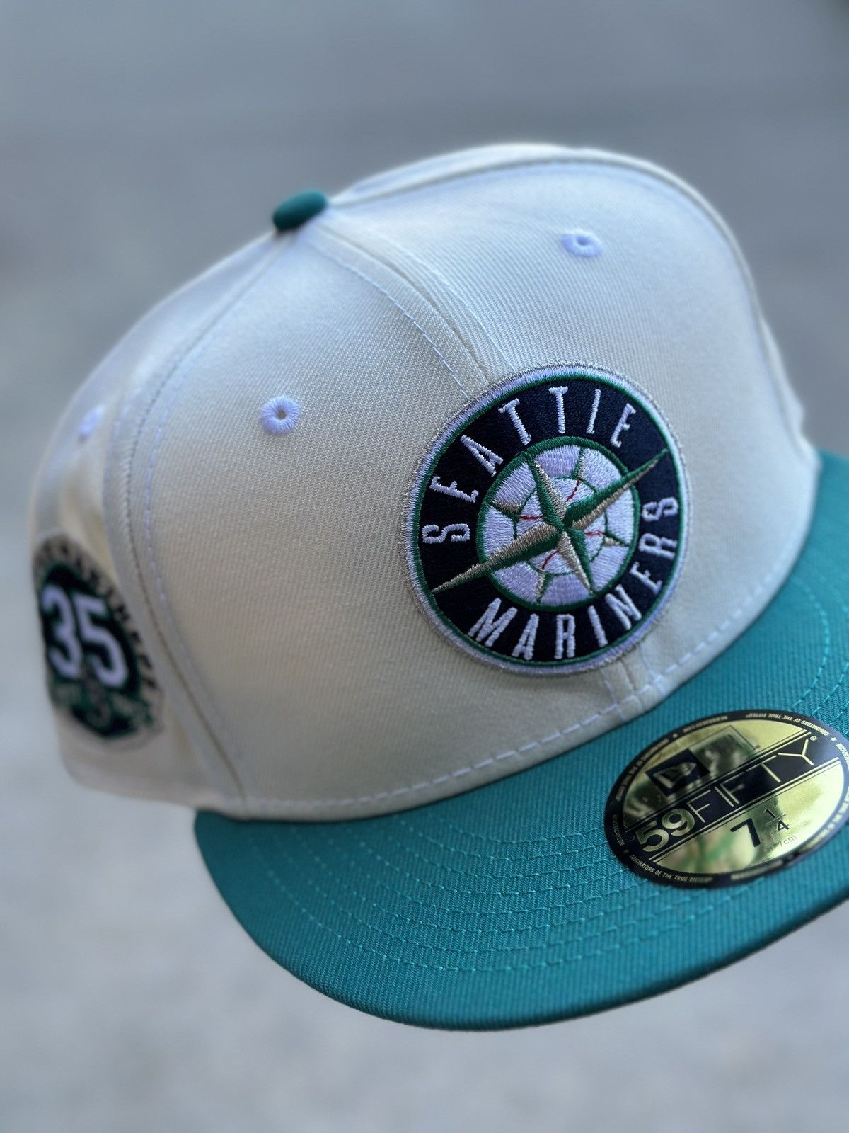 Hat Club White Dome Seattle Mariners store New Era 7 1/4