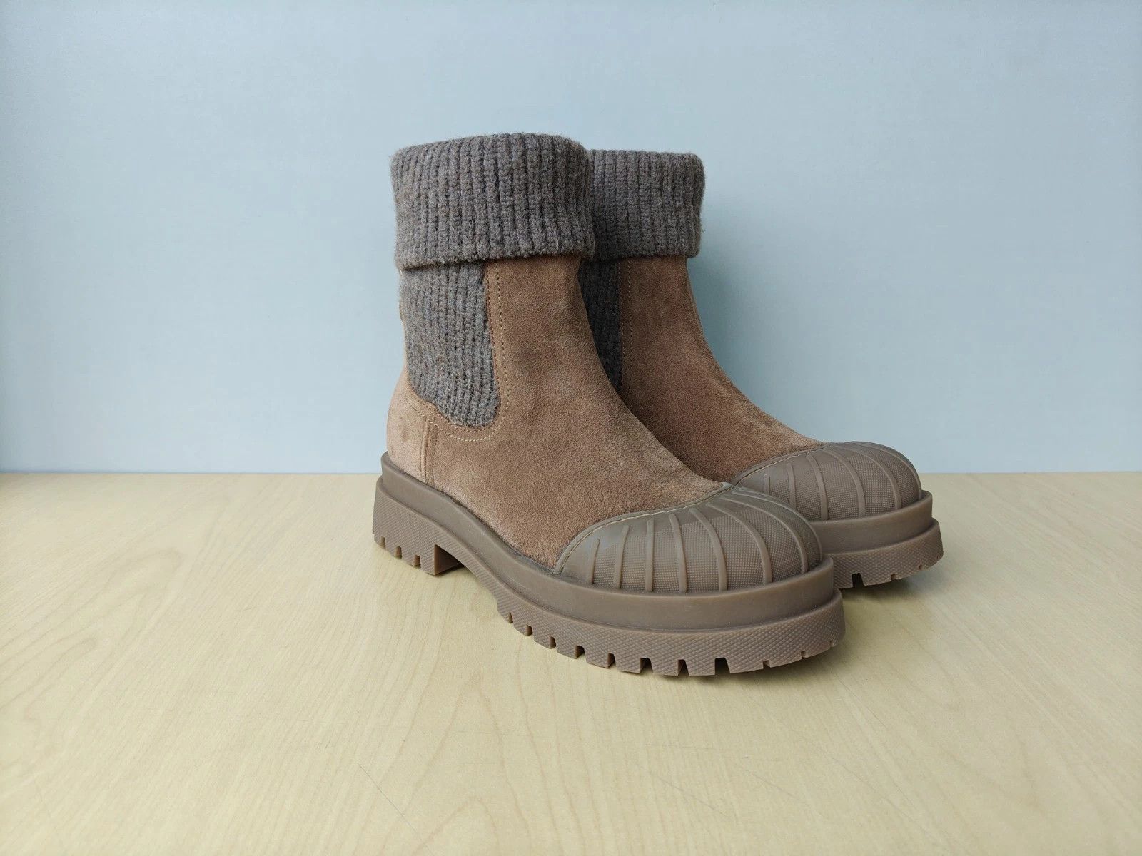 Sam Edelman Sam Edelman Steele Knit Chelsea Boot T / 0042 Size US 7 / IT 37 - 1 Thumbnail