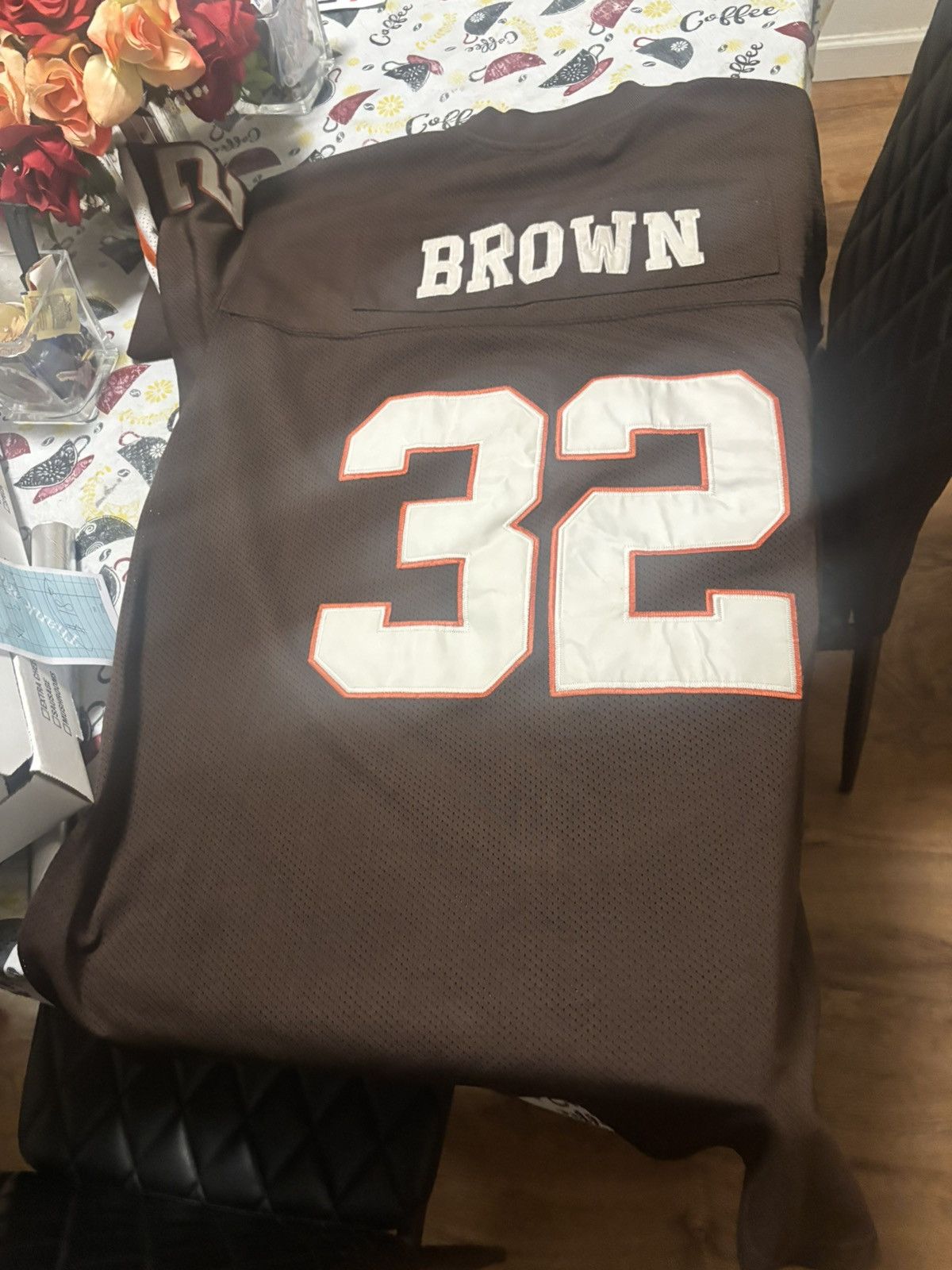 Mitchell & Ness Mitchell and ness jim brown jersey Size US XXL / EU 58 / 5 - 5 Thumbnail