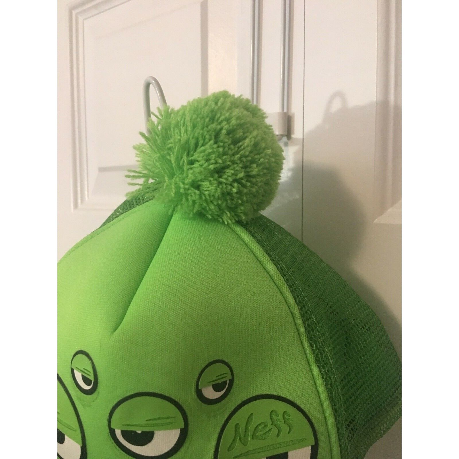NEFF Neff Monster Eyeballs Snapback Cap Green Size ONE SIZE - 3 Thumbnail