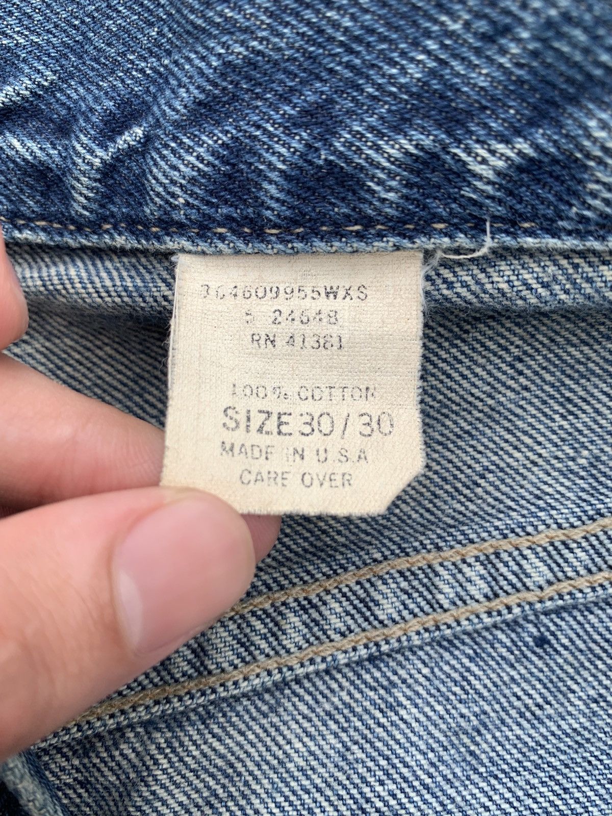 RRL Ralph Lauren VINTAGE RRL RALPH LAUREN MADE IN USA BUTTON FLY DENIM Size US 30 / EU 46 - 18 Thumbnail