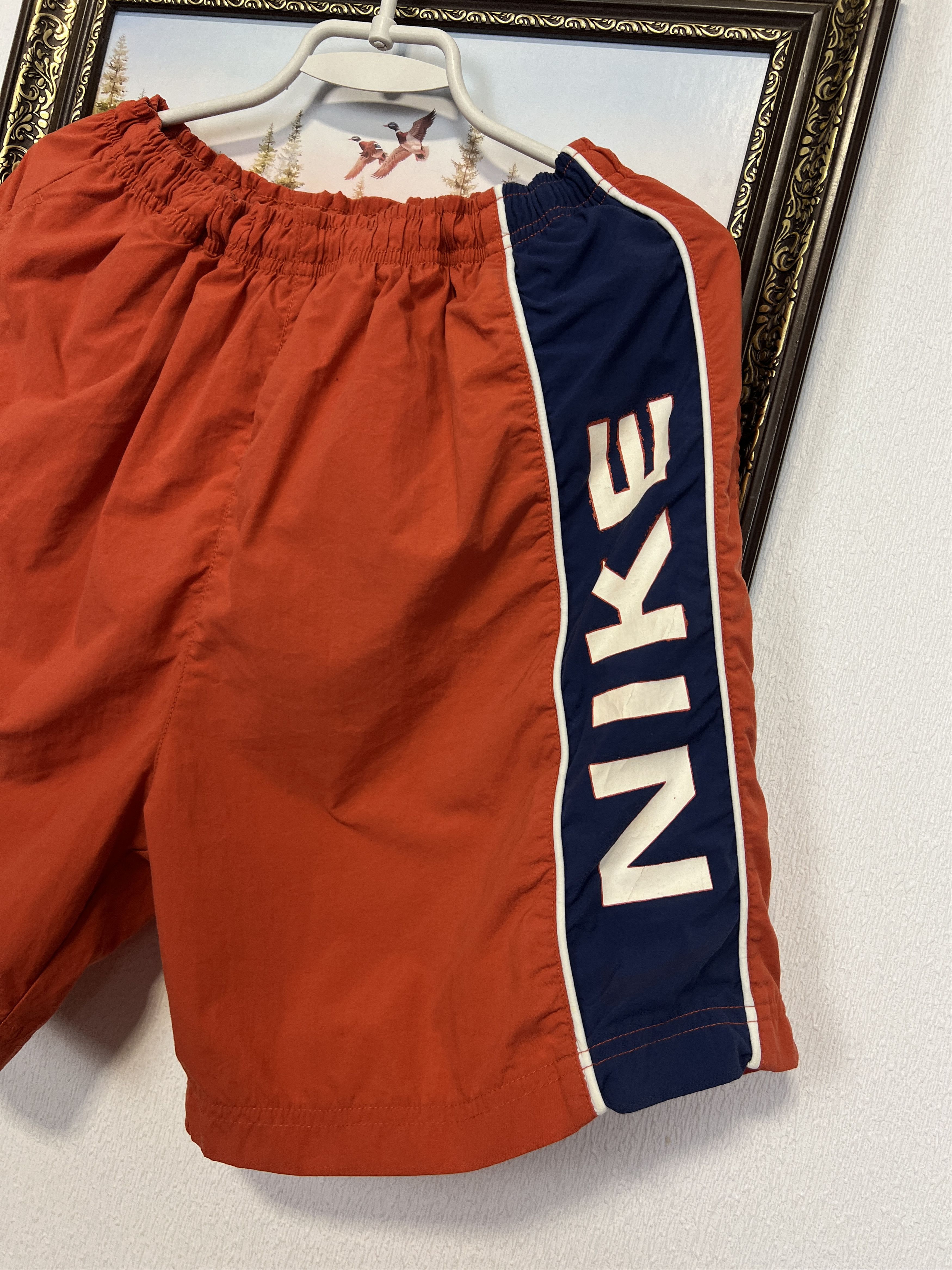 Nike Vintage 90's Nike Swimming Shorts Athletic Rare Hype Sport Size US 34 / EU 50 - 2 Thumbnail