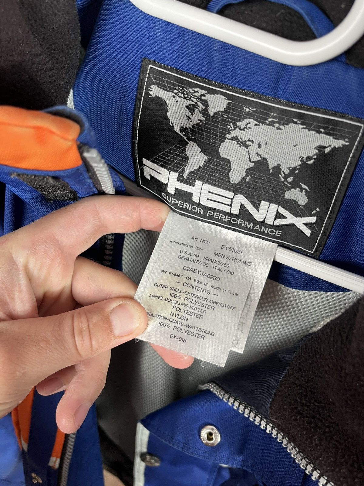 Phenix Phenix Ski Suit Set Jacket and Pants Blue Orange Size US XL / EU 56 / 4 - 17 Thumbnail