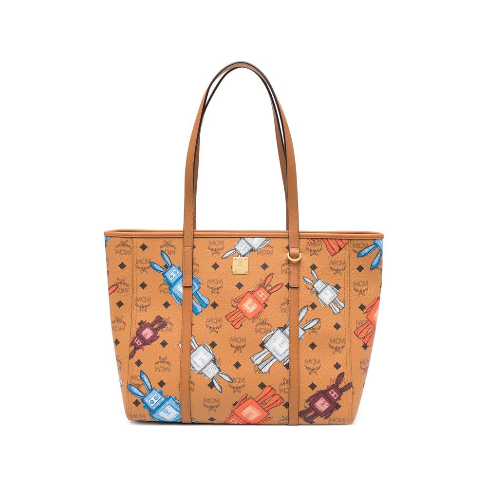 MCM Mcm BROWN Tote Bags Size ONE SIZE - 1 Thumbnail