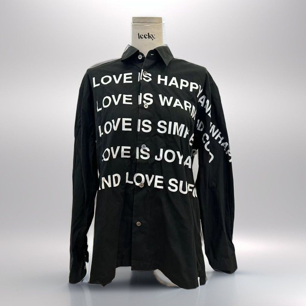 Junya Watanabe Junya Watanabe 02SS Poem Shirt | Grailed